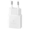 Hálózati adapter SAMSUNG 15WD power USB-C port fehér