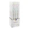 Konfetti ágyú JUNIOR 60 cm csillag mintás