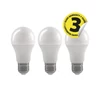 LED izzó EMOS E27 9,5W meleg fény 2700K 3 darabos