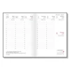 Tanári zsebkönyv PD CALENDAR műbőr A/5 heti kék 2025-2026