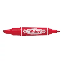 Alkoholos marker kétvégű ZEBRA Hi-Mckie 2,0-4,0 mm piros