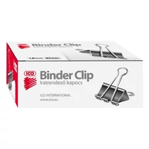 Binder csipesz ICO 41 mm 12darabos
