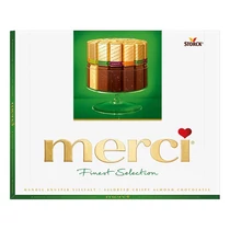 Csokoládé MERCI zöld 250 g