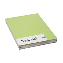 Dekorációs karton KASKAD A/4 2 oldalas 160 g intenzív vegyes színek 5x25 lapos