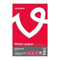 Fotópapír VECTRALINE 10x15 inkjet fényes 255 g 50 lapos