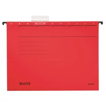 Függőmappa LEITZ Alpha Standard A/4 karton piros 25 darabos