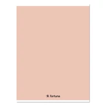 Füzet kockás FORTUNA Monocolor A/4 32 lapos 87-32 pasztell barack
