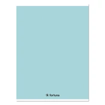 Füzet kockás FORTUNA Monocolor A/4 32 lapos 87-32  pasztell kék
