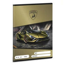 Füzet sima ARS UNA A/5 32 lapos 20-32 Lamborghini 5523
