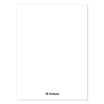 Füzet vonalas FORTUNA Monocolor A/4 32 lapos 81-32 fehér