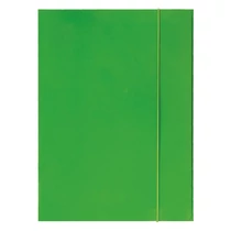 Gumis mappa OPTIMA A/4 fluo zöld 600 g