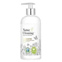 Mosogatószer NATURCLEANING pumpás koncentrátum almaecetes zöldalma illattal 500 ml