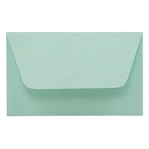 Névjegyboríték színes KASKAD enyvezett 70x105mm 65 zöld 50 darabos