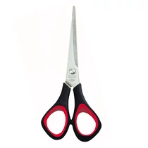 Olló irodai WEDO 976-65 gumifogós 16cm fekete