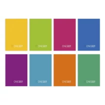 Spirálfüzet kockás One Colour Bright A/5 70 lapos vegyes színek