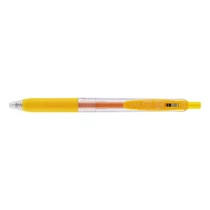 Zseléstoll ZEBRA Sarasa nyomógombos 0,5 mm sárga