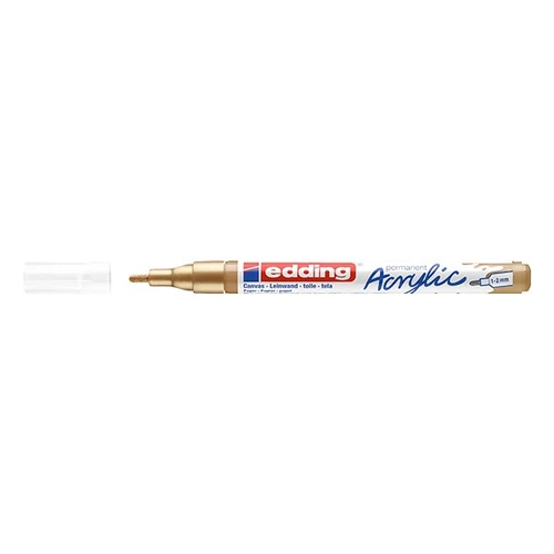 Akril marker EDDING 5300 F 1-2 mm arany