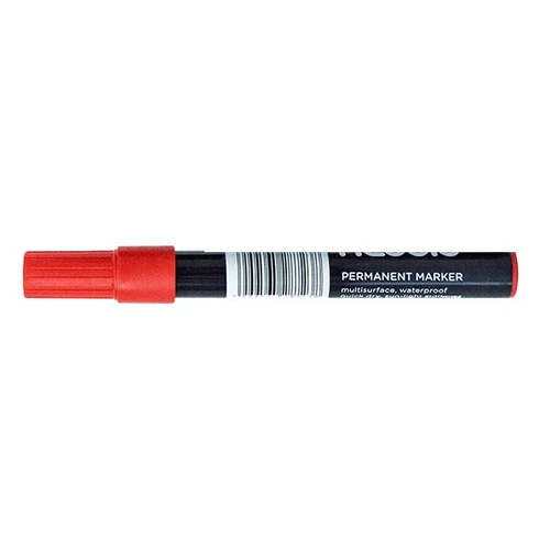 Alkoholos marker NEBULO 233-S kerek piros