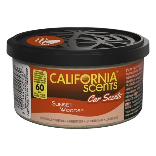Autó illatosító CALIFORNIA SCENTS sunset wood