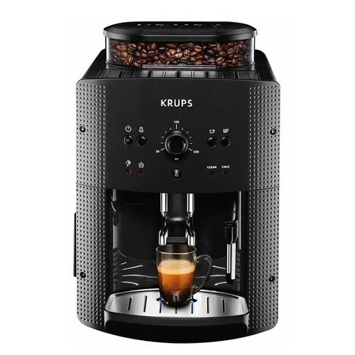 Kávéfőző automata KRUPS EA811010 2 személyes 15 bar fekete