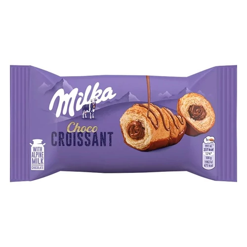 Croissant MILKA csokoládés töltelékkel 50 g
