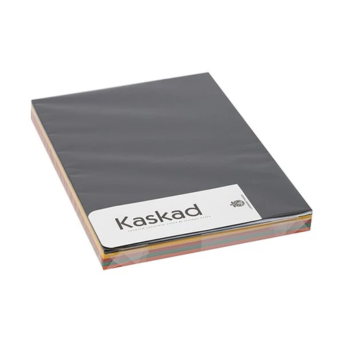 Dekorációs karton KASKAD A/4 2 oldalas 160 g élénk vegyes színek 5x25 íves