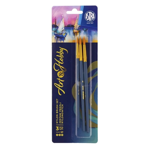 Ecset készlet ASTRA Art&Hobby 3 darabos (4,6,12)