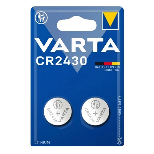 Elem gomb VARTA CR2430 2 darabos