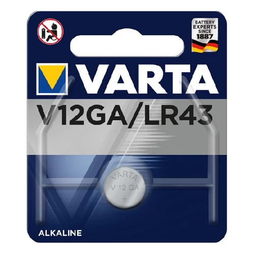 Elem gomb VARTA V12GA