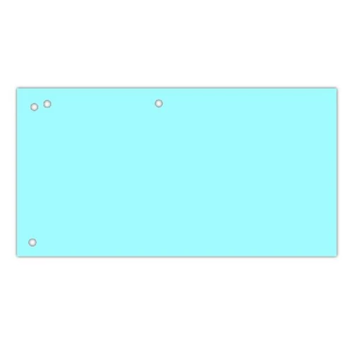 Elválasztócsík DONAU 105x235 mm karton kék 100 darabos