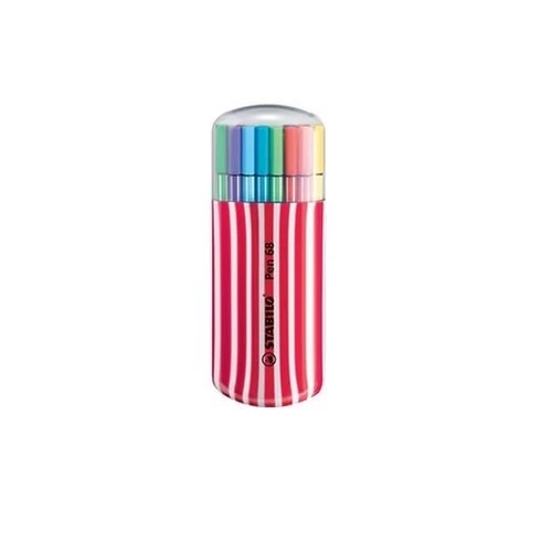 Filctoll STABILO Pen 68 20 darabos Zebrui Berry