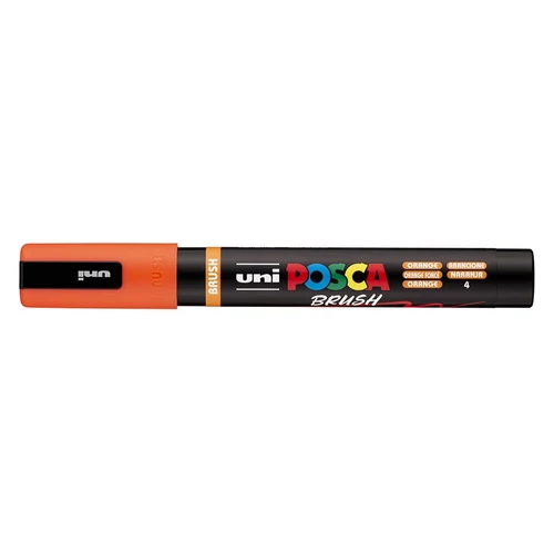 Filctoll UNI Posca PC-5BR ecsethegyű narancssárga
