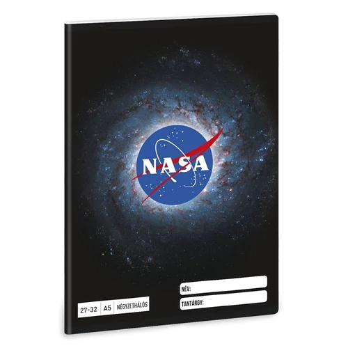 Füzet kockás ARS UNA A/5 32 lapos 27-32 Nasa 5562