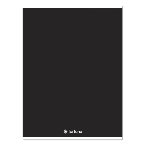Füzet kockás FORTUNA Monocolor A/5 32 lapos 27-32 fekete