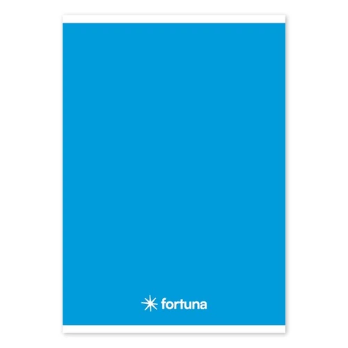 Füzet vonalas FORTUNA Monocolor A/5 32 lapos kék