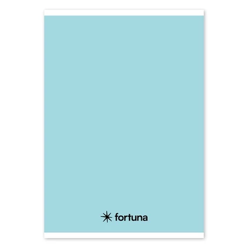 Füzet vonalas FORTUNA Monocolor A/5 32 lapos pasztell kék