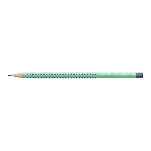 Grafitceruza FABER-CASTELL Grip Flow türkiz-kék B háromszögletű