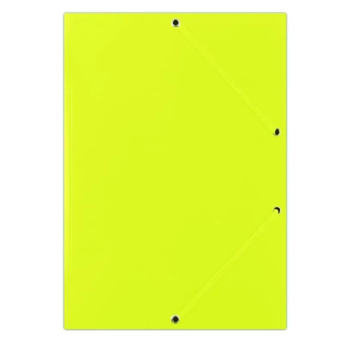 Gumis mappa DONAU A/4 karton sárga