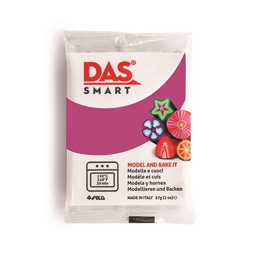 Gyurma DAS Smart süthető és modellező gyurma 57 g ciklámen