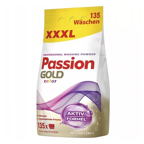 Mosópor PASSION Gold color 8,1 kg