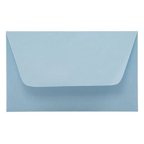 Névjegyboríték színes KASKAD enyvezett 70x105mm 72 azúr kék 50 darabos