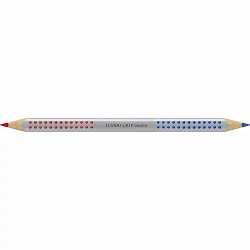 Postairón FABER-CASTELL Jumbo Grip háromszögletű piros-kék