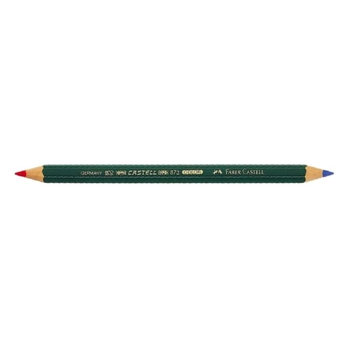 Postairón FABER-CASTELL hatszögletű vastag piros-kék