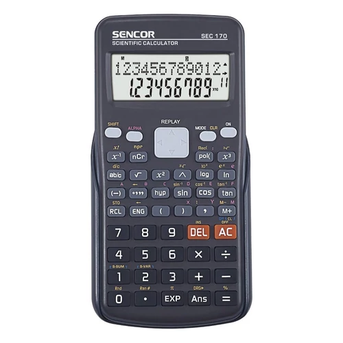 Számológép tudományos SENCOR SEC-170 240 funkciós 2 soros 10+2 digit