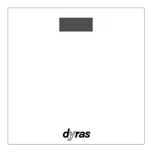 Személymérleg DYRAS PS-2013WH LCD üveg fehér
