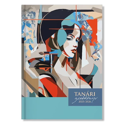 Tanári zsebkönyv PD CALENDAR papírborító A/5 Face 2025-2026