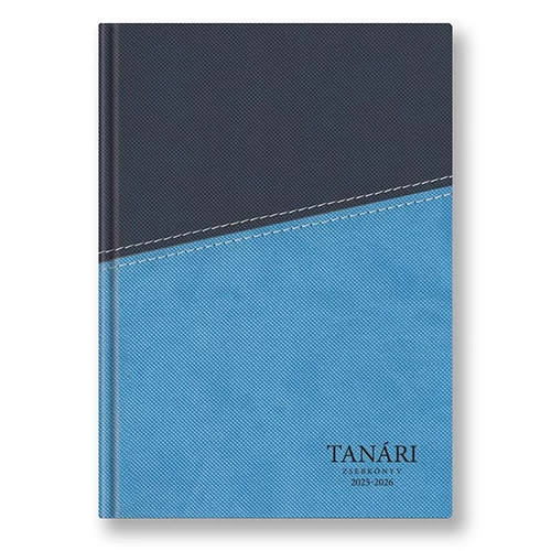 Tanári zsebkönyv TOPTIMER papírborító A/5 heti 145x205 mm DUPLEX 2025-2026