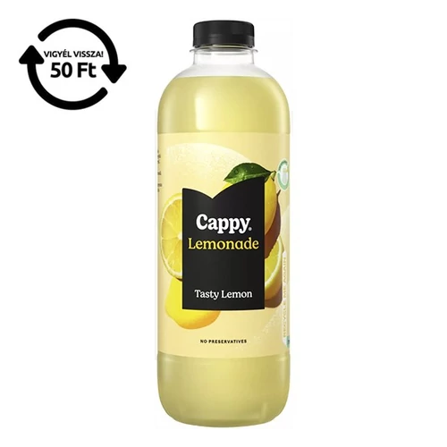 Üdítőital szénsavmentes CAPPY Happy Lemonade citrom 1,25L DRS