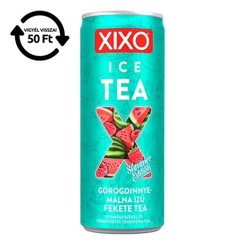 Üdítőital szénsavmentes XIXO Ice Tea Dinnye-Málna 0,25L DRS